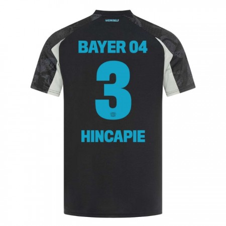 Maglia Bayer 04 Leverkusen Piero Hincapie 3 Terza Divisa 2024-25 Maglia Bayer 04 Leverkusen Piero Hincapie 3 Terza Divisa 2024-25